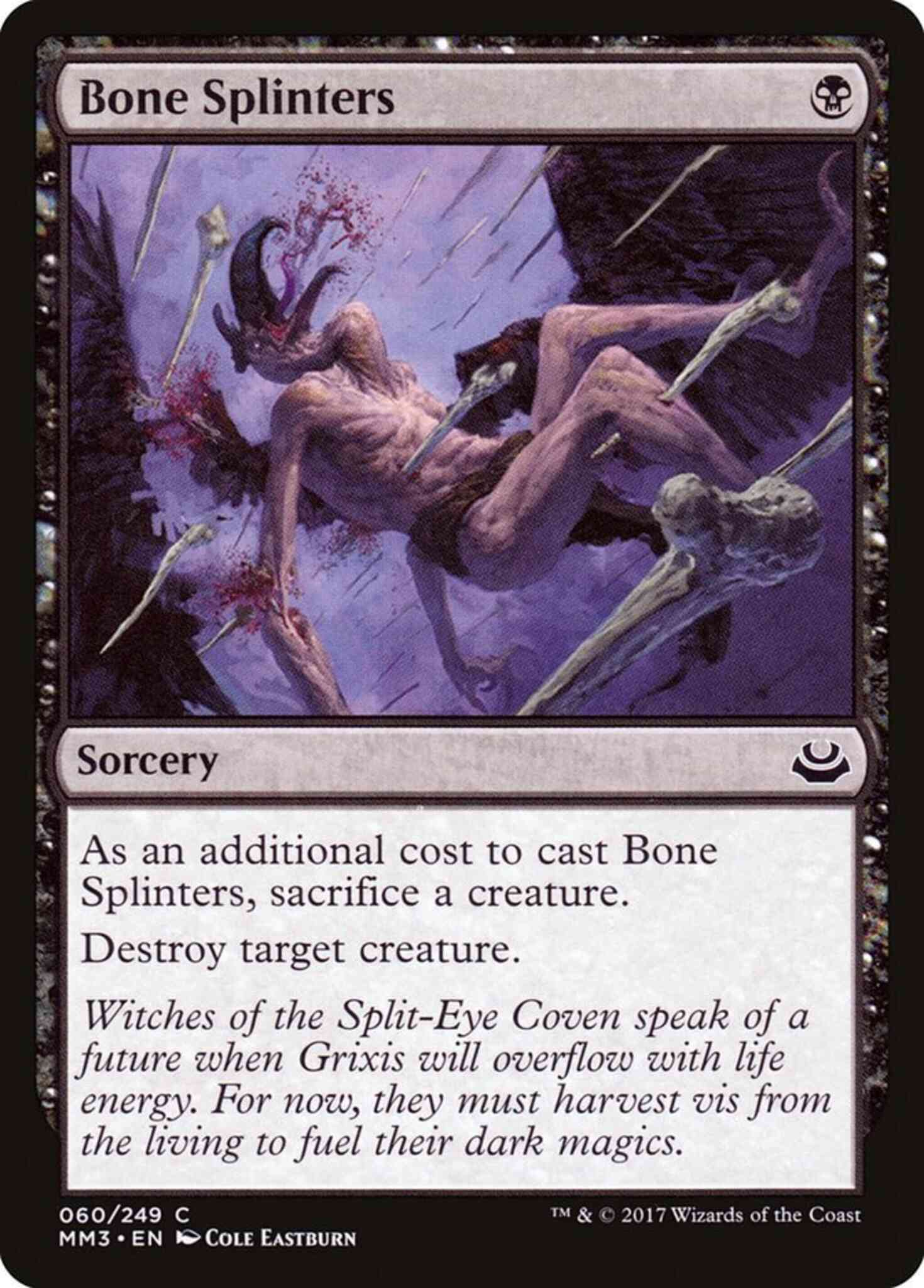Bone Splinters [60] [Modern Masters 2017] [Non-Foil]