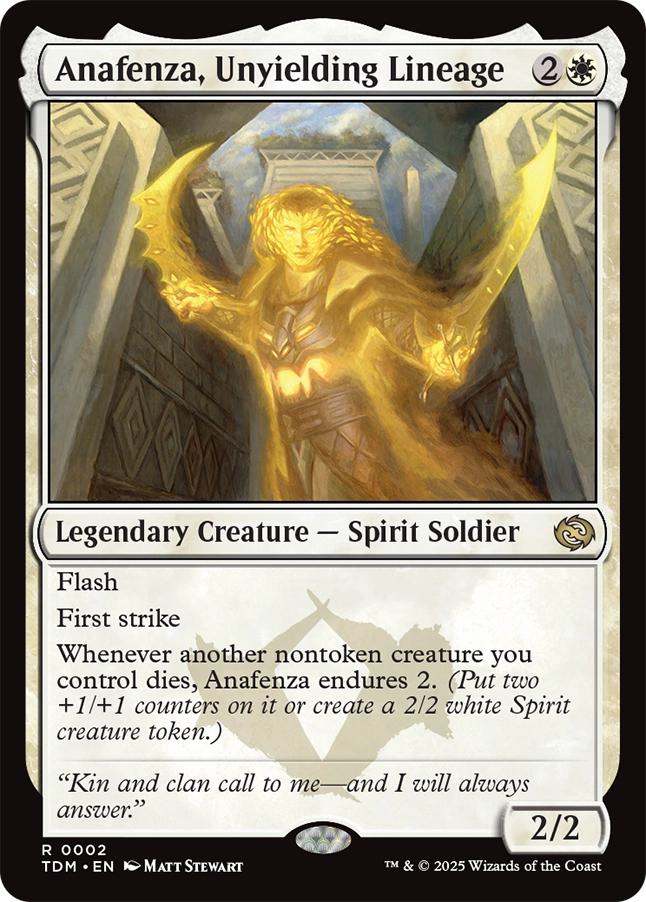 Anafenza, Unyielding Lineage [2] [Tarkir: Dragonstorm] [Non-Foil]