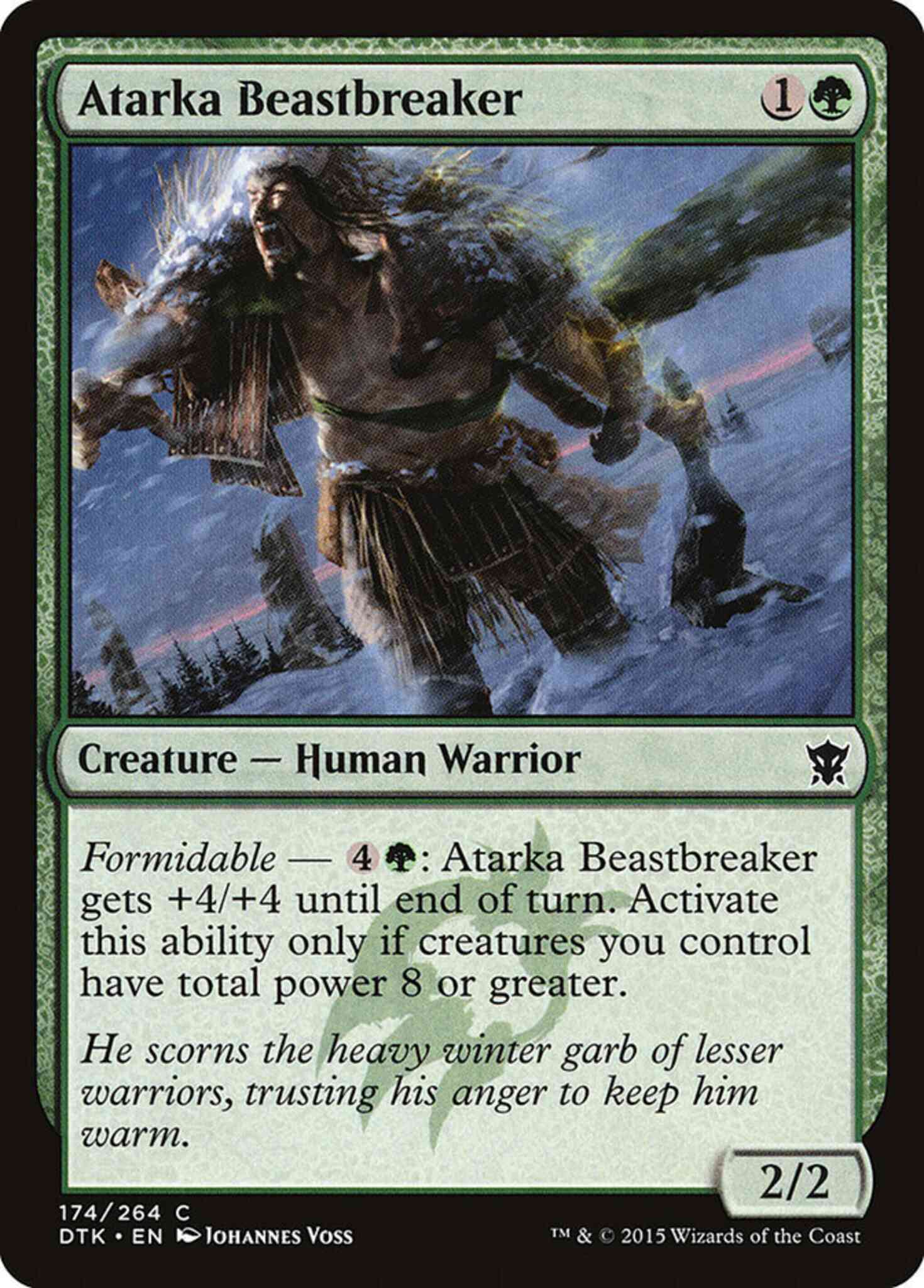 Atarka Beastbreaker [174] [Dragons Of Tarkir] [Non-Foil]