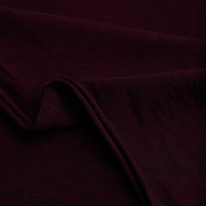 Maroon Stretch Full Sleeve T-Shirt