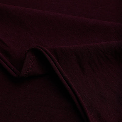 Maroon Stretch Full Sleeve T-Shirt