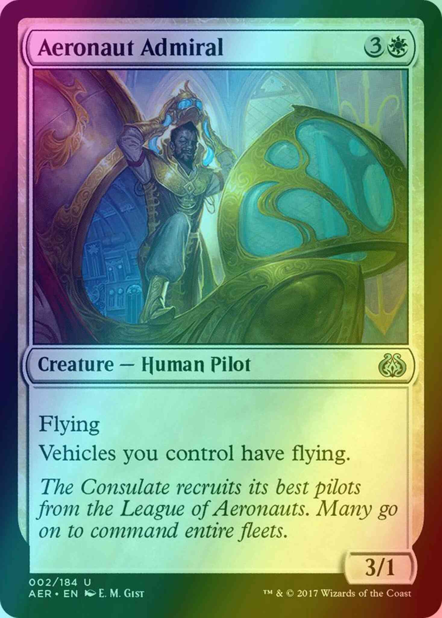 Aeronaut Admiral [2] [Aether Revolt] [Foil]