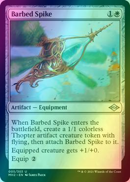 Barbed Spike [5] [Modern Horizons 2] [Foil]