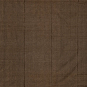 Dark Grey Handloom Mangalagiri Cotton Saree With Contrast Border