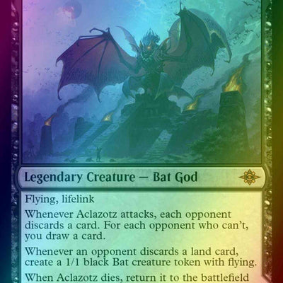 Aclazotz, Deepest Betrayal // Temple of the Dead [88] [The Lost Caverns of Ixalan] [Foil]