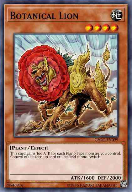 Botanical Lion - BP01-EN145 - Common - Unlimited