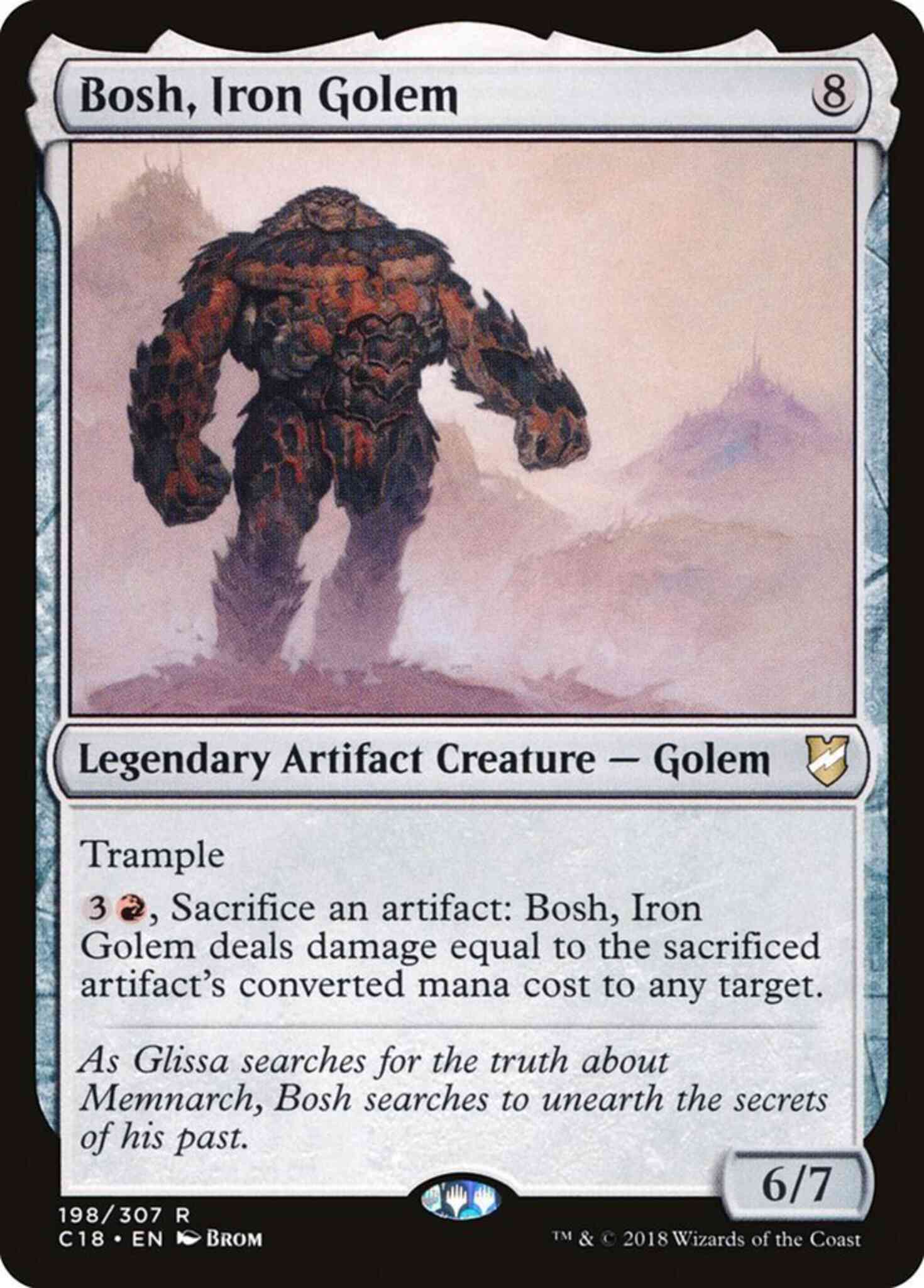 Bosh, Iron Golem [198] [Commander 2018] [Non-Foil]