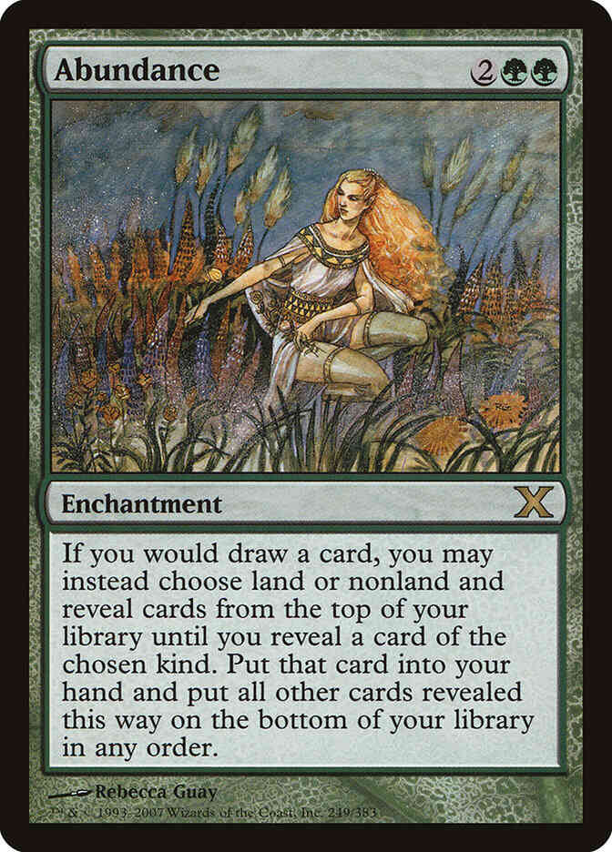 Abundance [249] [Tenth Edition] [Non-Foil]