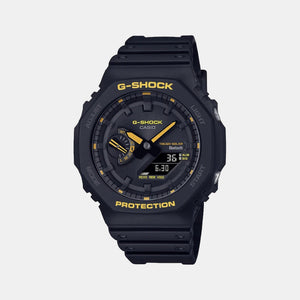 G-Shock Men Quartz Black Dial Digital Resin Watch G1484