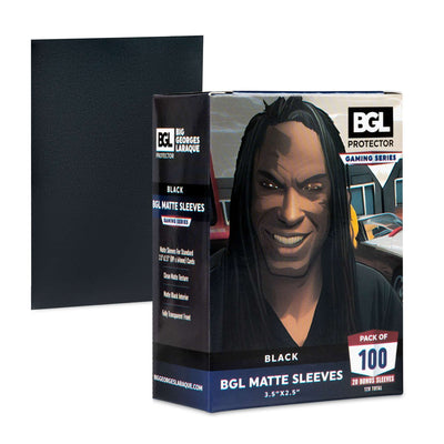 BGL Matte Sleeves - Standard Size - 120ct - Black