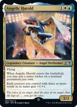 Angelic Harold [162] [Unfinity] [Non-Foil]