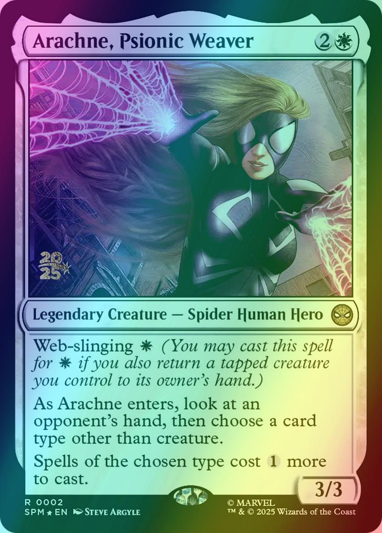 Arachne, Psionic Weaver [2s] [Marvel's Spider-Man: Promos] [Foil]