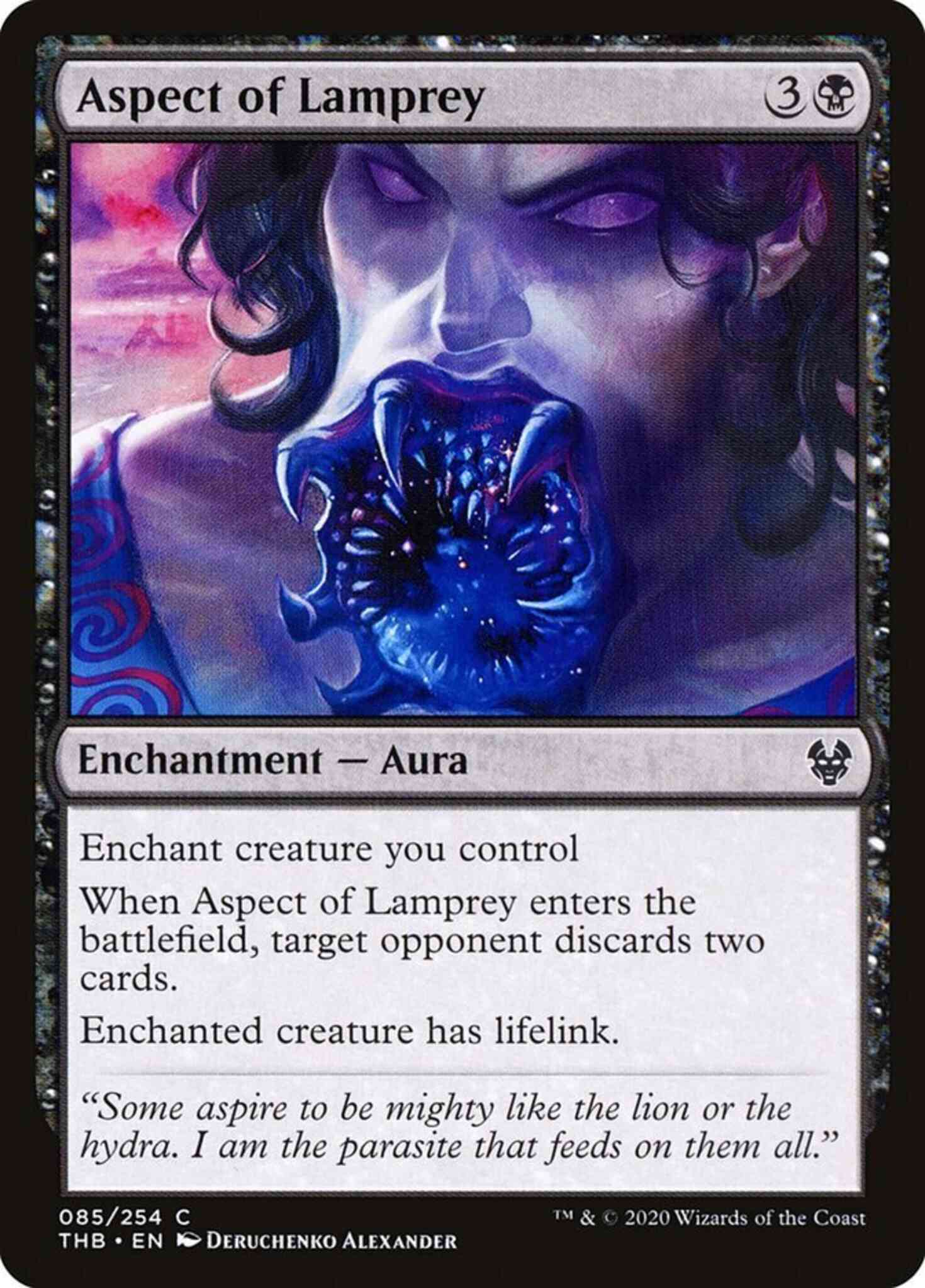 Aspect of Lamprey [85] [Theros Beyond Death] [Non-Foil]
