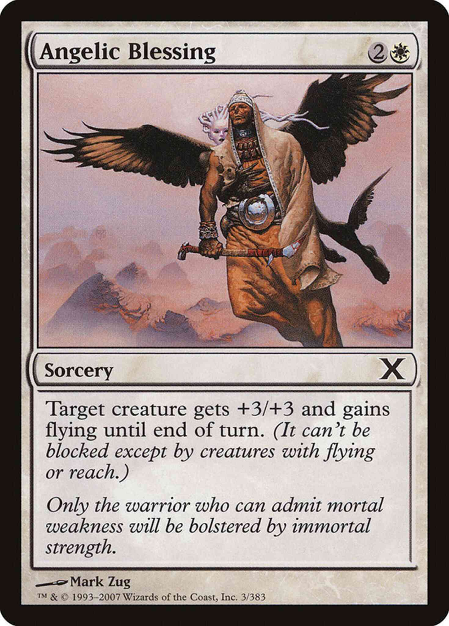 Angelic Blessing [3] [Tenth Edition] [Non-Foil]