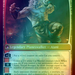 Ajani, Nacatl Pariah // Ajani, Nacatl Avenger [237] [Modern Horizons 3] [Foil]