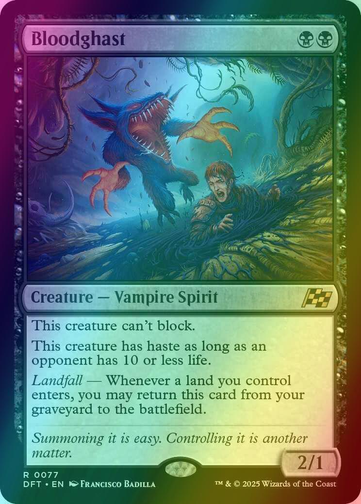 Bloodghast [77] [Aetherdrift] [Foil]