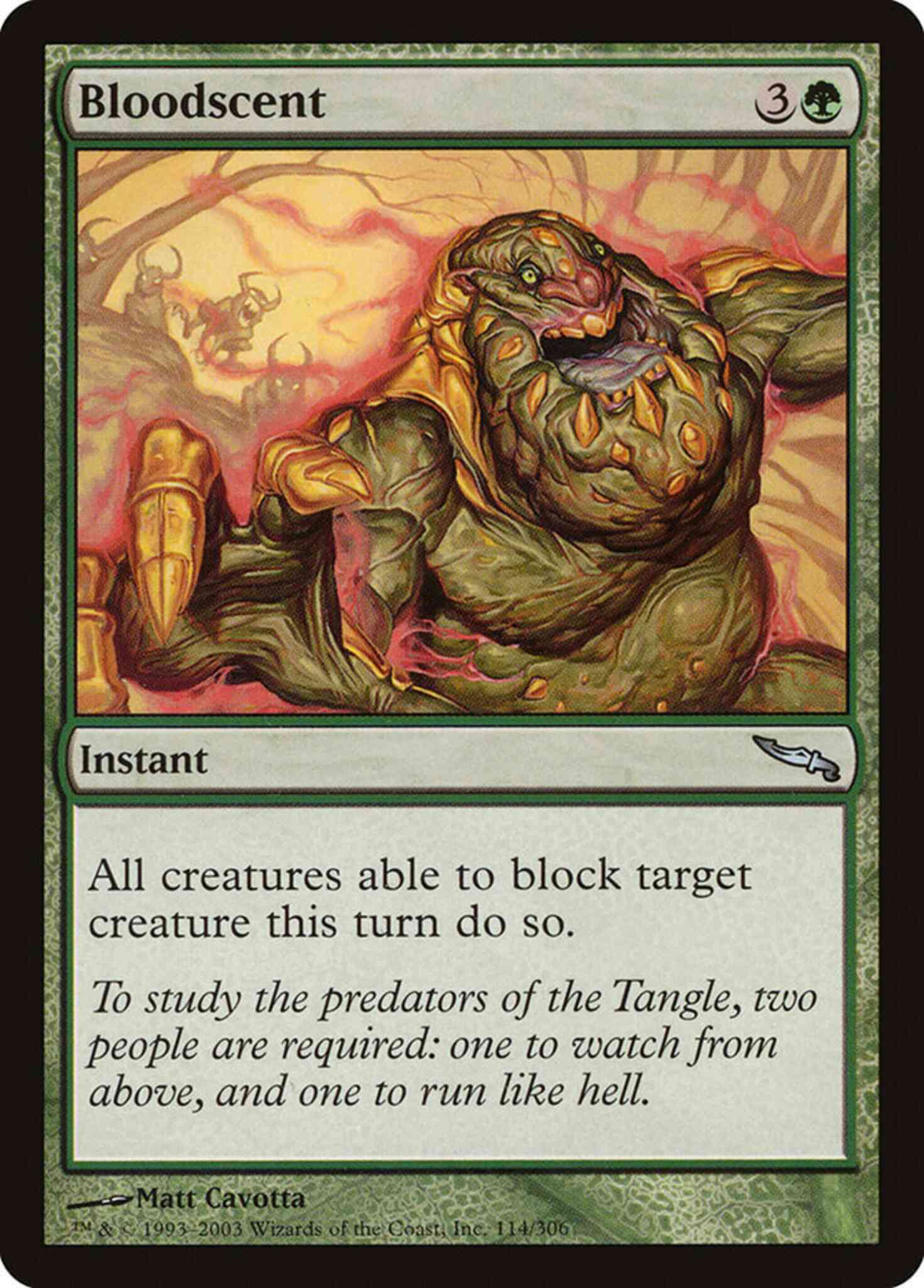 Bloodscent [114] [Mirrodin] [Non-Foil]