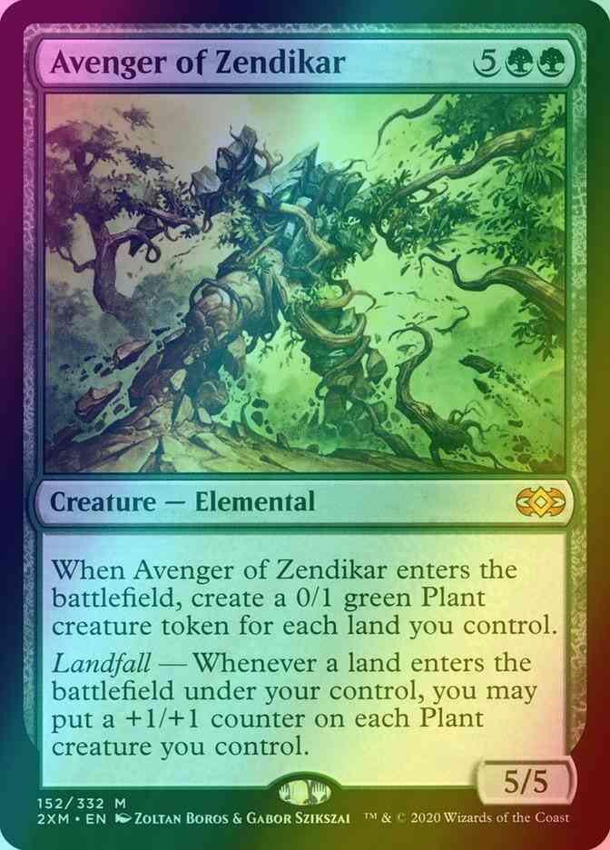 Avenger of Zendikar [152] [Double Masters] [Foil]