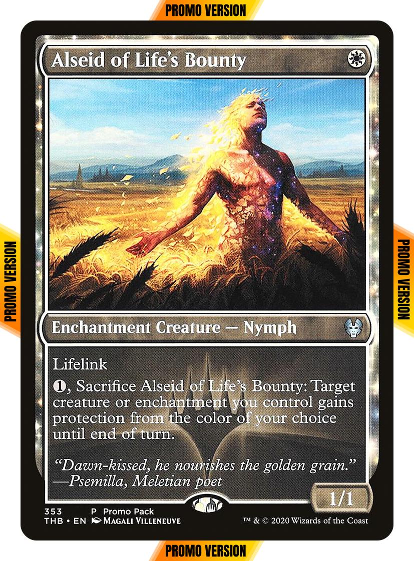 Alseid of Life's Bounty [353] [Dark Frame Promo Pack] [Theros Beyond Death] [Non-Foil]