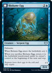 Biolume Egg // Biolume Serpent [49] [Innistrad: Crimson Vow] [Non-Foil]