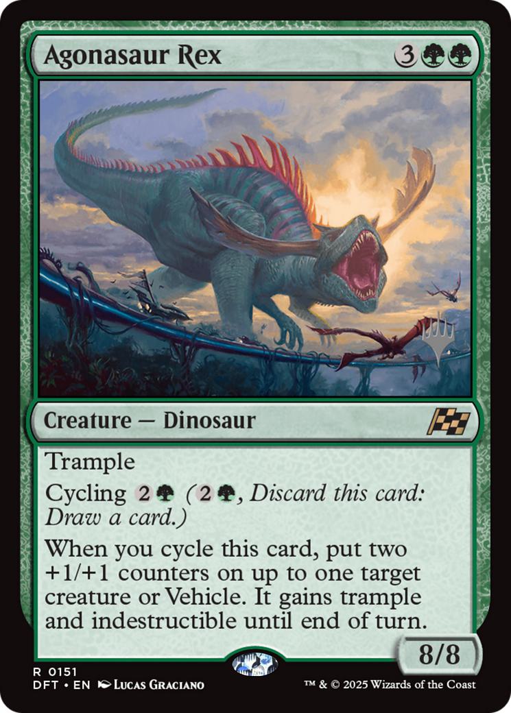 Agonasaur Rex [151p] [Promo Pack] [Aetherdrift: Promos] [Non-Foil]