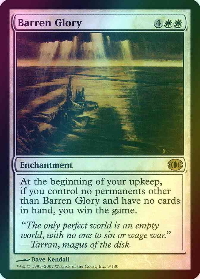 Barren Glory [3] [Future Sight] [Foil]