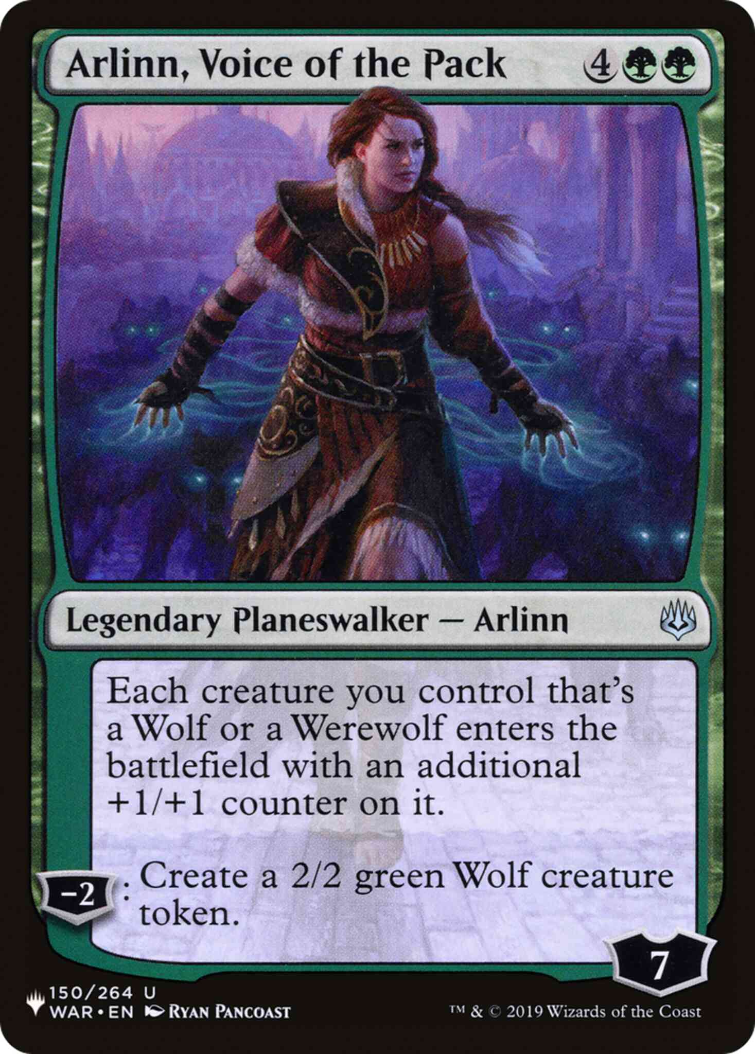 Arlinn, Voice of the Pack [WAR-150] [The List] [Non-Foil]