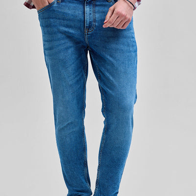 Blue Skinny Fit Jeans