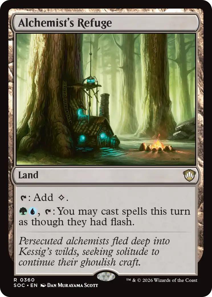 Alchemist's Refuge [360] [Secrets of Strixhaven: Commander] [Non-Foil]