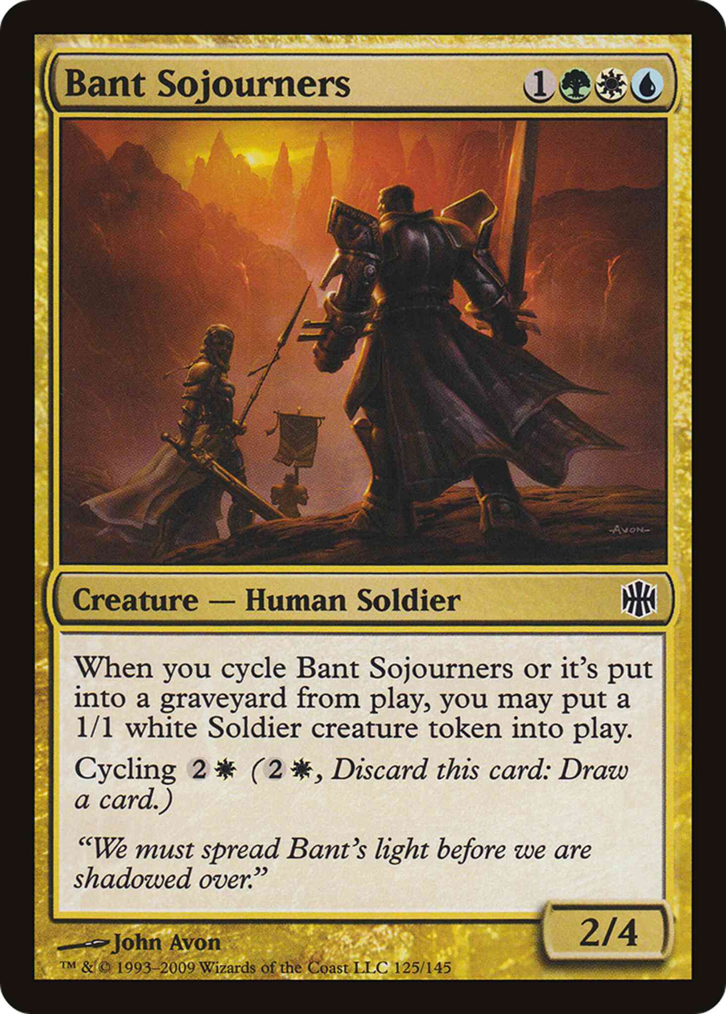 Bant Sojourners [125] [Alara Reborn] [Non-Foil]