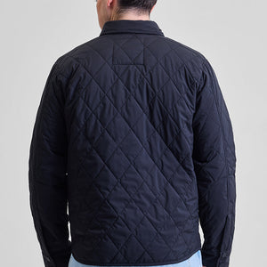 Black Double Pocket Relaxed Fit Jacket