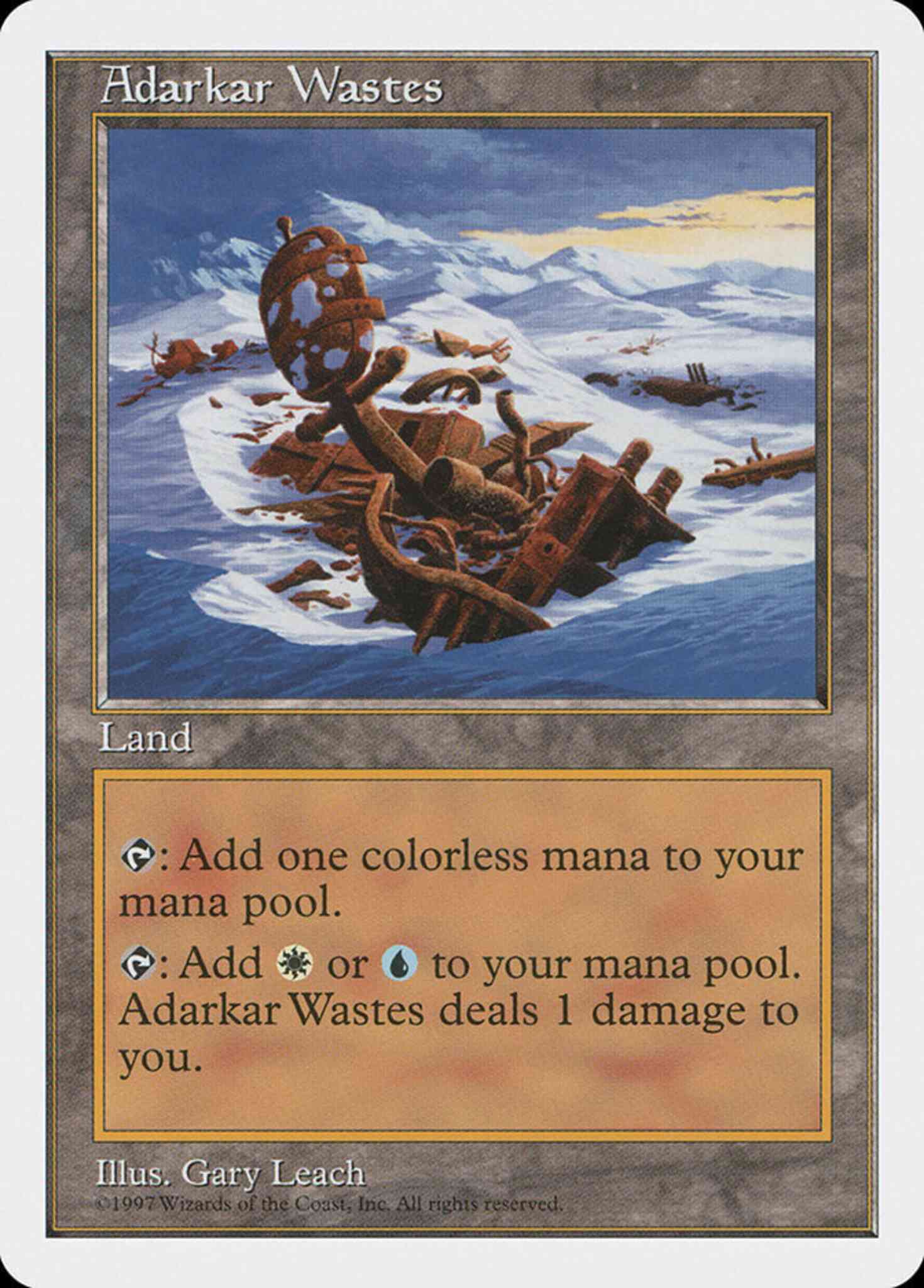 Adarkar Wastes [410] [Fifth Edition] [Non-Foil]