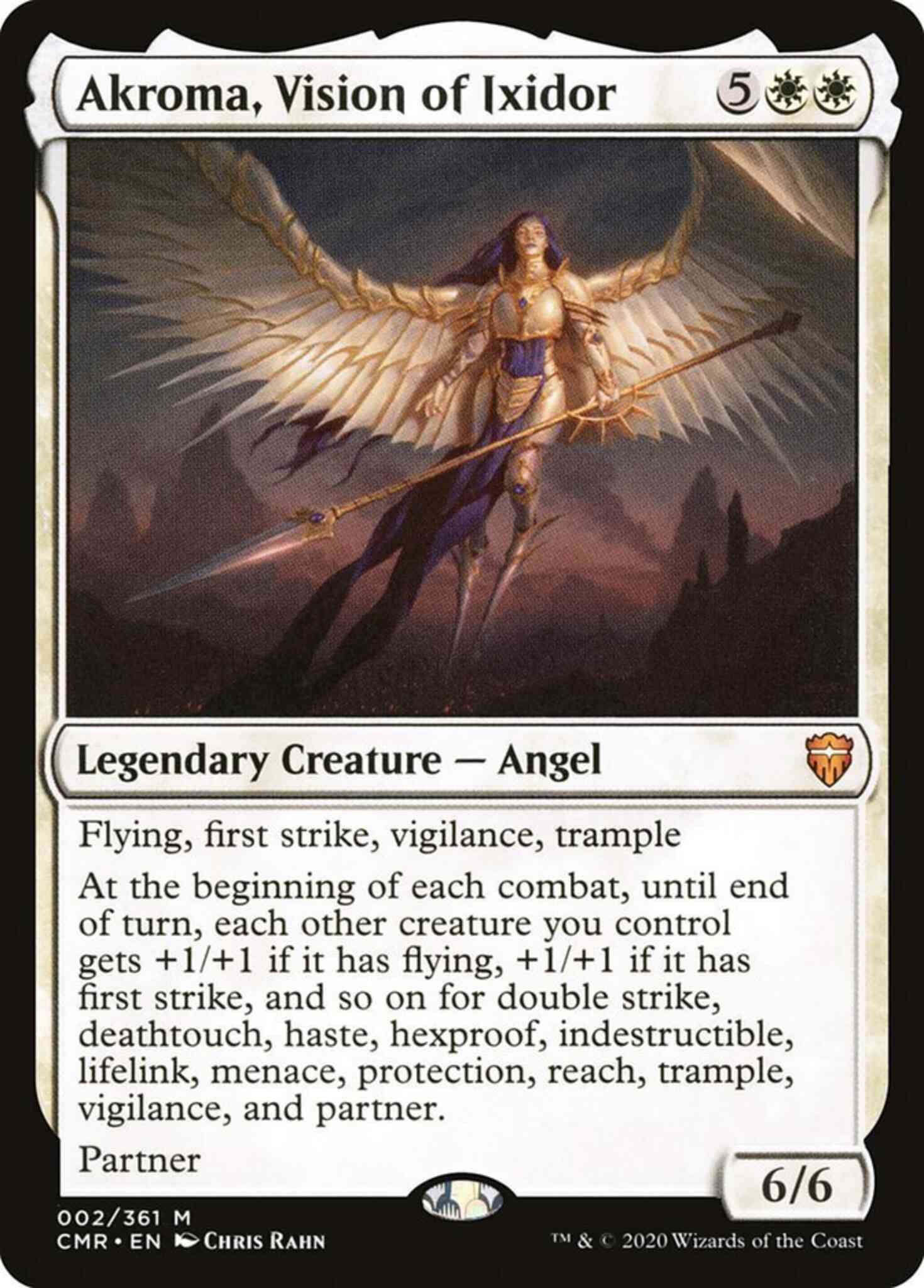 Akroma, Vision of Ixidor [2] [Commander Legends] [Non-Foil]