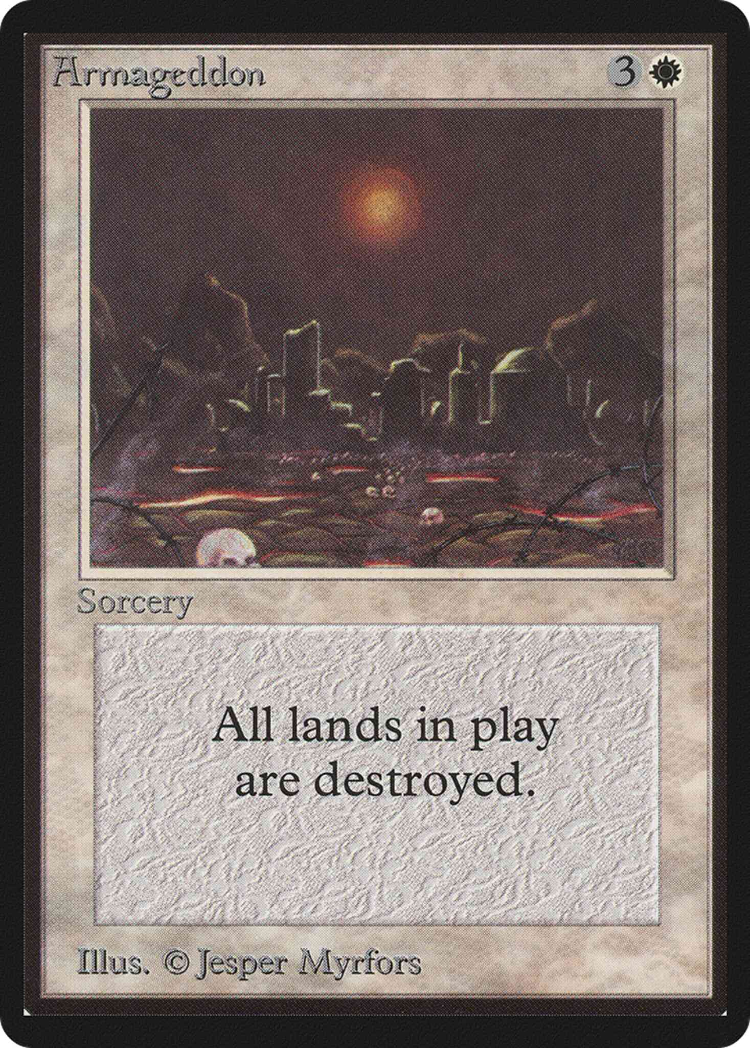 Armageddon [2] [Limited Edition Beta] [Non-Foil]
