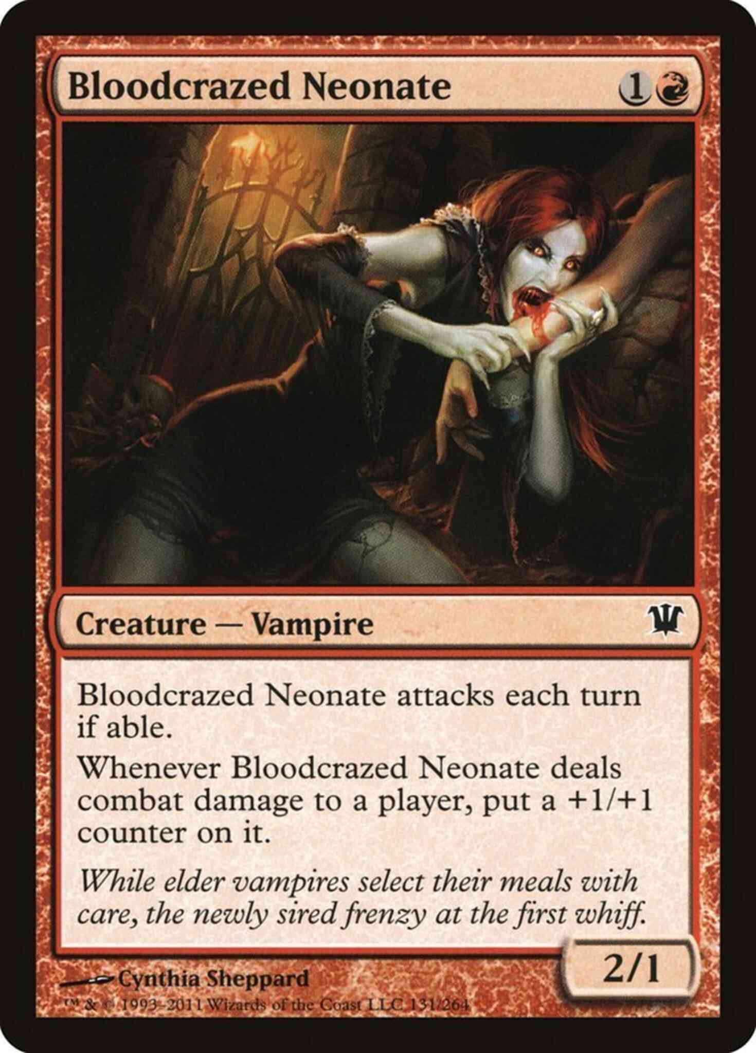 Bloodcrazed Neonate [131] [Innistrad] [Non-Foil]