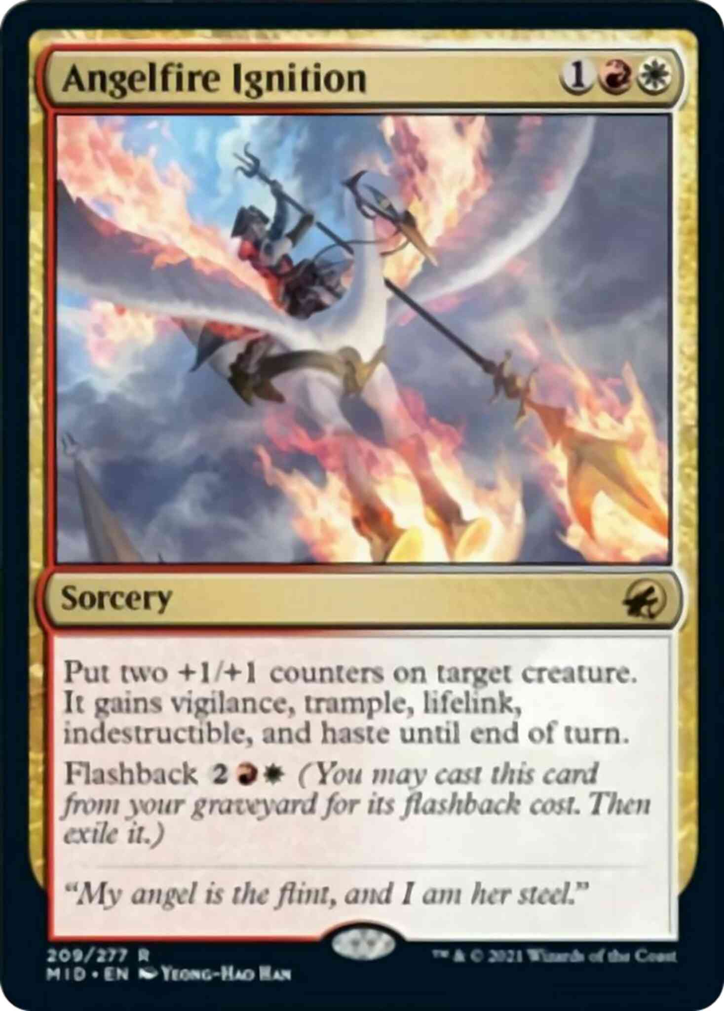 Angelfire Ignition [209] [Innistrad: Midnight Hunt] [Non-Foil]