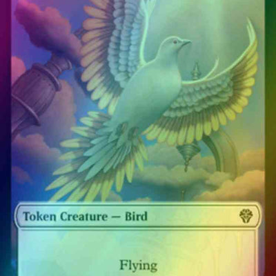 Bird Token (02) // Treasure Token (24) [DMU/DMC Set Symbol] [Dominaria United: Tokens] [Foil]