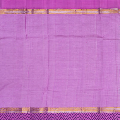 Turquoise Handloom Chirala Silk Cotton Saree With Handknotted traditional motifs above the border