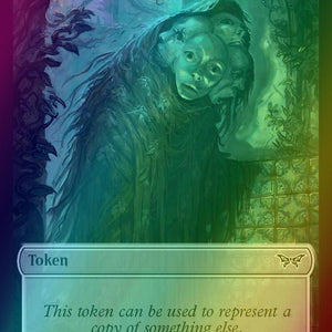 Beast Token (03) // Copy Token (01) [Duskmourn: House of Horror: Tokens] [Foil]