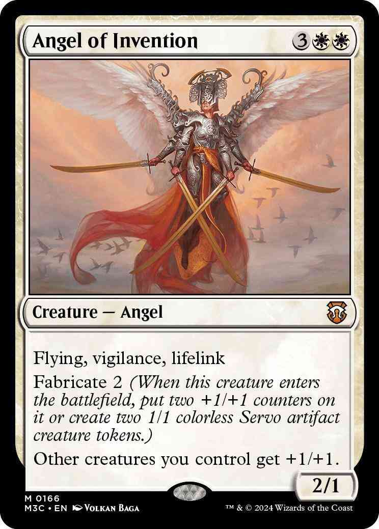 Angel of Invention [166] [Modern Horizons 3: Commander] [Non-Foil]