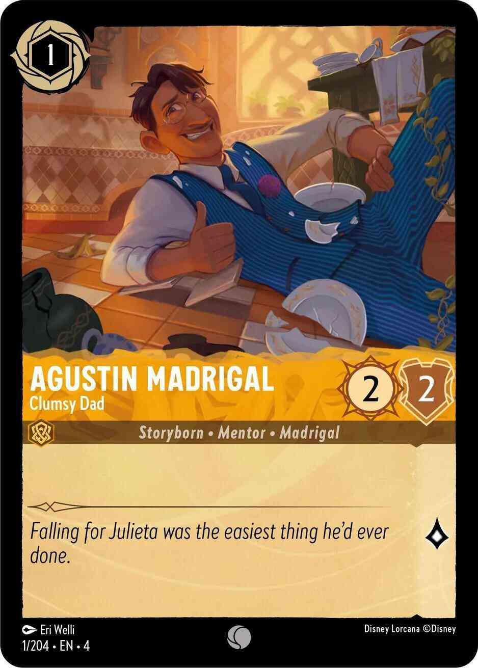 Agustin Madrigal - Clumsy Dad - 1/204 [Ursula's Return] [Cold Foil]
