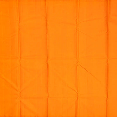 Black Handloom Kanchipuram Korvai Silk Saree With Kamalam Buttas