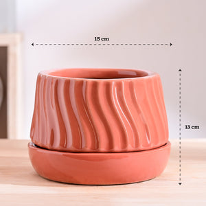 Fallen Angel Ceramic Planter