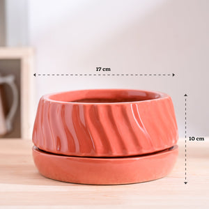 Fallen Angel Ceramic Planter