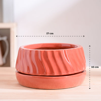 Fallen Angel Ceramic Planter