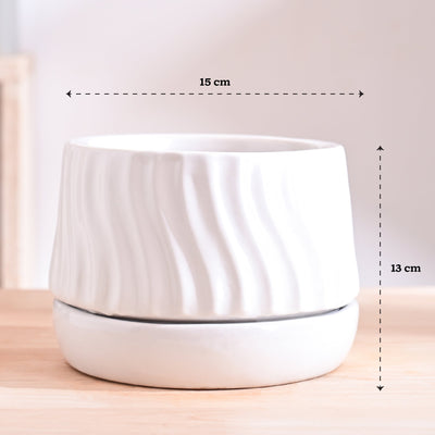 Fallen Angel Ceramic Planter