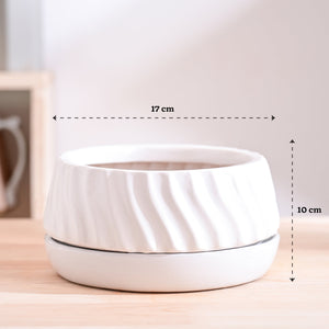 Fallen Angel Ceramic Planter