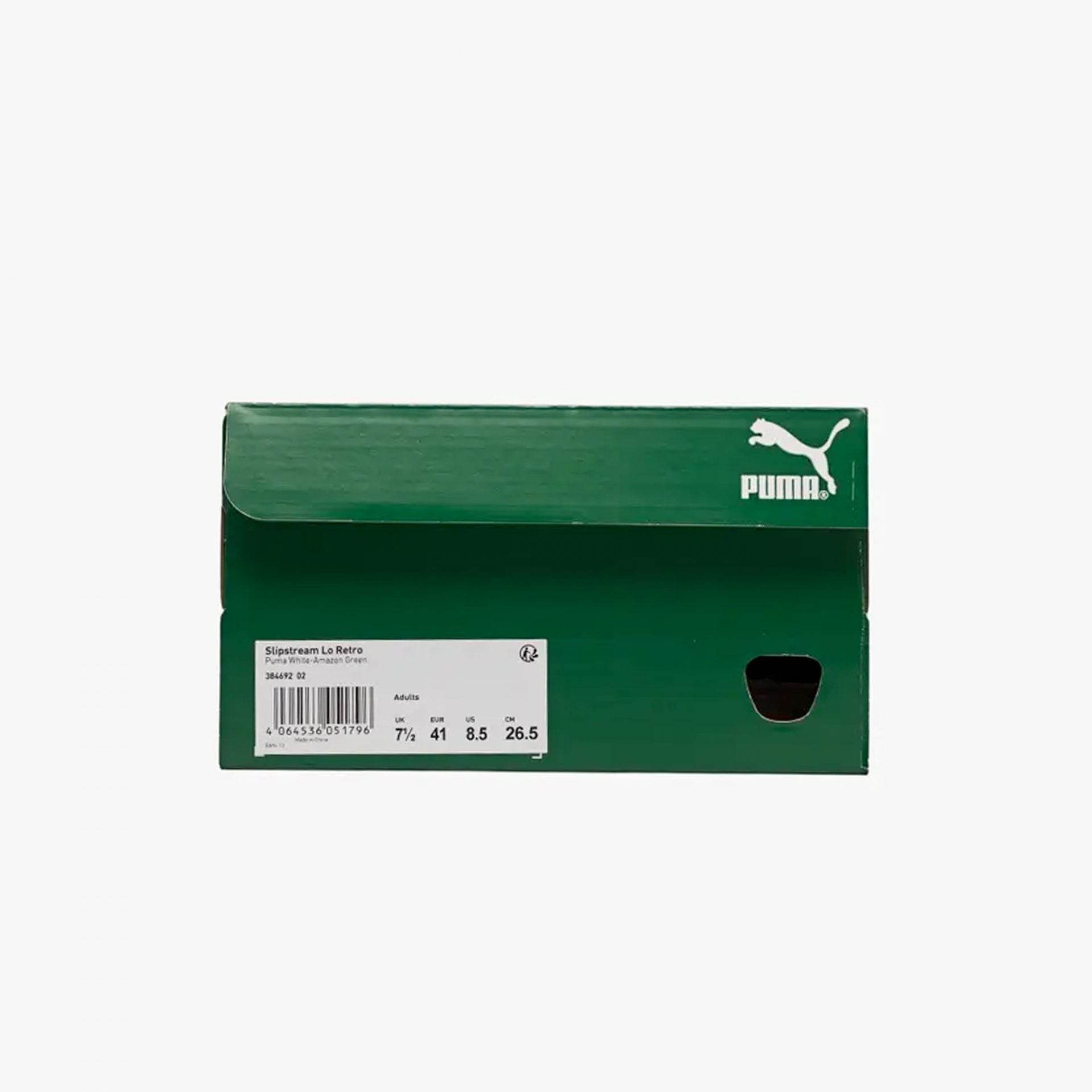 Puma | SLIPSTREAM LOW RETRO  { WHITE / GREEN