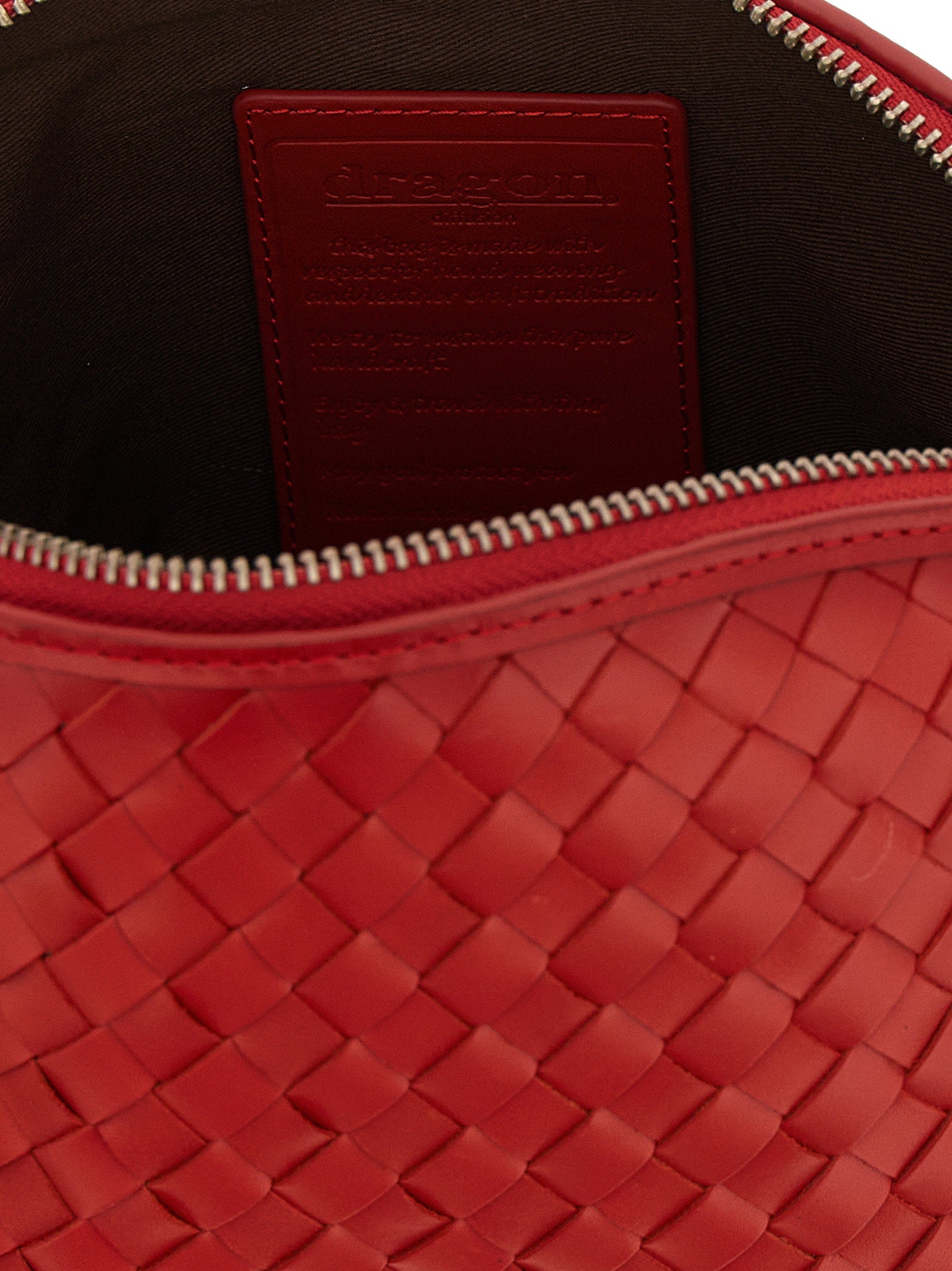 Dragon Diffusion Fellini Chunky Clutch Bag With Shoulder Strap