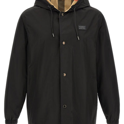 Burberry Elmhurst Hooded Reversible Jacket